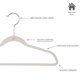 thumbnail image 2 of Paquete de 25 Perchas de Terciopelo para Nios, Antideslizantes, Ahorro de Espacio, Ropa para Nios, Camisas, Pantalones, Vestidos, Guardera, Almacenamiento y Organizacin, 2 of 6