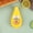 Yellow, variant on 1Pc Creativity Seasoning Dish Soy Sauce Plate Ceramic Disc Tomato Shaped Sauce Plate Salad Dressing Plate Table Decoration