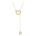thumbnail image 2 of Dvkptbk Collier Lettre Colliers Initiales pour Femmes Collier Lettre Délicat Pendentif Collier Ras-du-Cou Collier Tendance Mignon Bijoux Collier Bijoux, 2 of 4