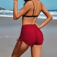 thumbnail image 6 of Attraco Women Swim Shorts High Waisted Swimsuit Shorts Swim Bottom Board Shorts, 6 of 7