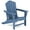 Navy, variant on KINGYES HDPE Adirondack Chair, All-Weather Outdoor Fire Pit Chairs for Patio Deck Lawn, Orange