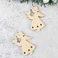 thumbnail image 3 of Clispeed 10Pcs Wooden Cutouts for Christmas Hanging Decorations Perfect for Tree and Home Adornment, 3 of 6