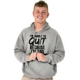 thumbnail image 5 of Unable To Quit Too Legit Gym Workout Hoodie Sweatshirt Women Men Brisco Brands L, 5 of 6