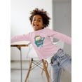 thumbnail image 2 of Monster Eating Cake Long Sleeve Toddler -Image by Shutterstock,  2 Toddler, 2 of 4