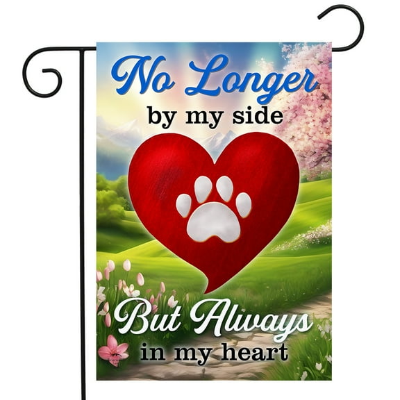 Briarwood Lane Always in My Heart Pet Bereavement Garden Flag