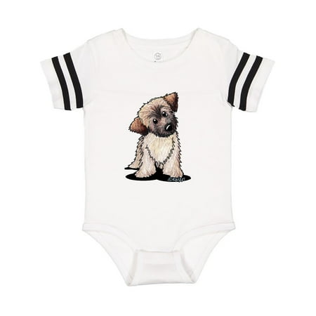 

Inktastic Soft Coated Wheaten Gift Baby Boy or Baby Girl Bodysuit