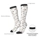 thumbnail image 4 of Fotbe Cartoon Koala Calcetas Divertidas Estampadas para Hombre y Mujer, Calcetas de Algodón hasta la Rodilla para Caminar, Correr, Enfermería y Embarazo, 4 of 6