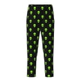 thumbnail image 2 of Disketp Green Monster for Teenagers' Pajama Pants ,Lounge Pants Teen joggers Ideal for Home, School, or Sports-Large, 2 of 6