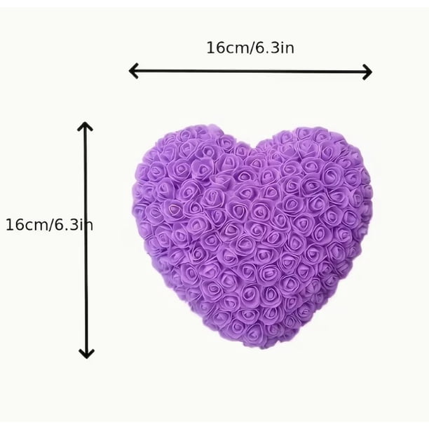 1 pieza de ramo de rosas en forma de corazón for San Valentín, regalo de amor y regalo for el Día de la Madre