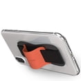thumbnail image 2 of Phone Grip Sinjimoru Sinji Grip de silicona, color clementina, 2 of 7