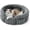 Warm Gray, variant on ComfyFleece™ Medium Dog Bed, Washable Cute Pet Bed, Super Soft Corduroy Round Cat Bed with Anti-Slip Bottom, 26''x26''x9'', Warm Gray