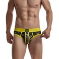 thumbnail image 2 of JOCKMAIL Men's Underwear Briefs Men's Sexy Briefs Breathable Comfortable Mesh Underwear Men's Low Rise Briefs, 2 of 7