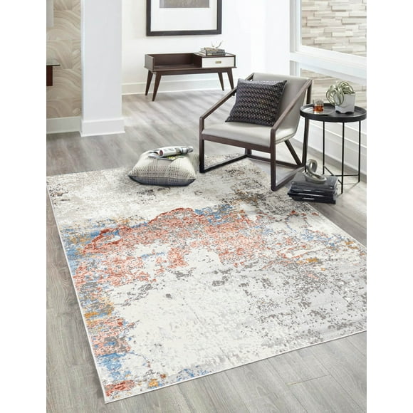 ECARPET Efes Contemporary/Modern Area Rug for Living Room, Bedroom, Dining Room, Entrance, Hallway and More