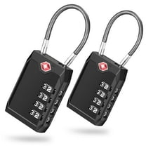 Puroma 2 Pack TSA Approved Locks for Luggage