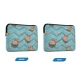 thumbnail image 7 of FORMRS 13-13.3 inch Laptop Sleeve Case Soft Carrying Quilted Computer Bag Cover, Cartoon Capybaras, 7 of 7