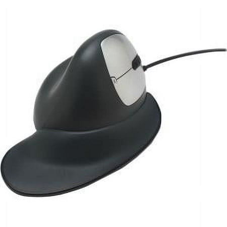 UPC: 0183238000506 | Goldtouch Semi-Vertical Mouse Wired  Black