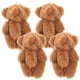 thumbnail image 1 of KAKOWELY 4 mini osos de peluche colgantes de animales de dibujos animados, decoración para casa de muñecas., 1 of 5