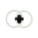 thumbnail image 2 of Lámpara Arbontante de Pared LED Malibu Luxica Lighting Negro, 2 of 5