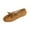 Khaki, variant on KEGIRLOM Women's Fashionable Casual Versatile Plus Size Breathable Loafers Solid Color Front Laces Round Toe Closed Toe Lace-Up Flat Soft Sole Shoes Khaki 5.5