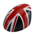 thumbnail image 6 of Mirror Covers For MINI Cooper R55 R56 R57 R58 R59 R60 R61 Power Fold Mirror,Black/Red Union Jack UK Flag, 6 of 8