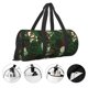 thumbnail image 3 of Fotbe Camouflage Skull Bolsa Deportiva de Lona Plegable con Estampado, Bolsa de Gimnasio con Bolsillo Seco/Húmedo, Bolsa de Viaje Ultraligera de Gran Capacidad, 3 of 6