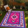 thumbnail image 5 of 4'x6' large carpet for bedroom non-slip carpet runners cute area rug dining area rug rustic area rug, 5 of 10