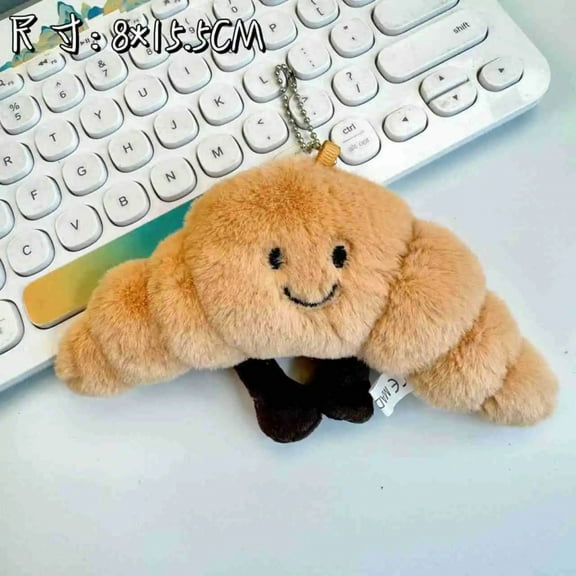 Cute Sun Flower Plush Toy Keychains Smile Yellow Pendant Bag Accessories Keyring Bag Key Chain 15CM