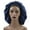 Blue, variant on Yoyauz Oversized Women's Satin Hat With Double Layered Headband, Suitable For Sleeping Braids And Curly Hair