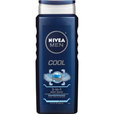 NIVEA Men® Cool 3-in-1 Body Wash 16.9 fl. oz.