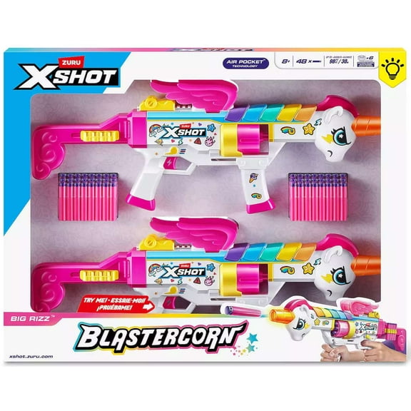 X-Shot Blastercorn Big Rizz Blaster 2-Pack