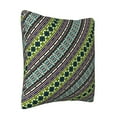 thumbnail image 2 of ZICANCN Green Modern Simple Texture Throw Pillow Covers, Bed Couch Sofa Knit Decorative Pillow Covers for Living Room Farmhouse, 18"x18", 2 of 8