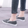 thumbnail image 6 of NOKIO Classic Women'S Canvas Slip-Ons Modern Women'S Casual Slip-On Shoes Women'S Stylish Gym Sneakers Women's Comfortable Anti Slip Breathable Soft Sole Lightweight Casual Canvas Shoes, 6 of 7