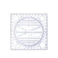 thumbnail image 4 of Regla giratoria Wosthever de construcción plantilla de geometría estéreo color Azul Negro, 4 of 4
