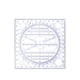 thumbnail image 5 of Advancent Regla de dibujo giratoria, plantilla de construcción para manualidades DIY, papelería de medición de dibujo con reglas de escala, Negro 2piezas, 5 of 6