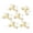 6 pack, variant on Golden Thickened Hinges Set Stylish Home Hardware Heavy Duty Gold Colored Door Top Hinges Upgrades for Door Top