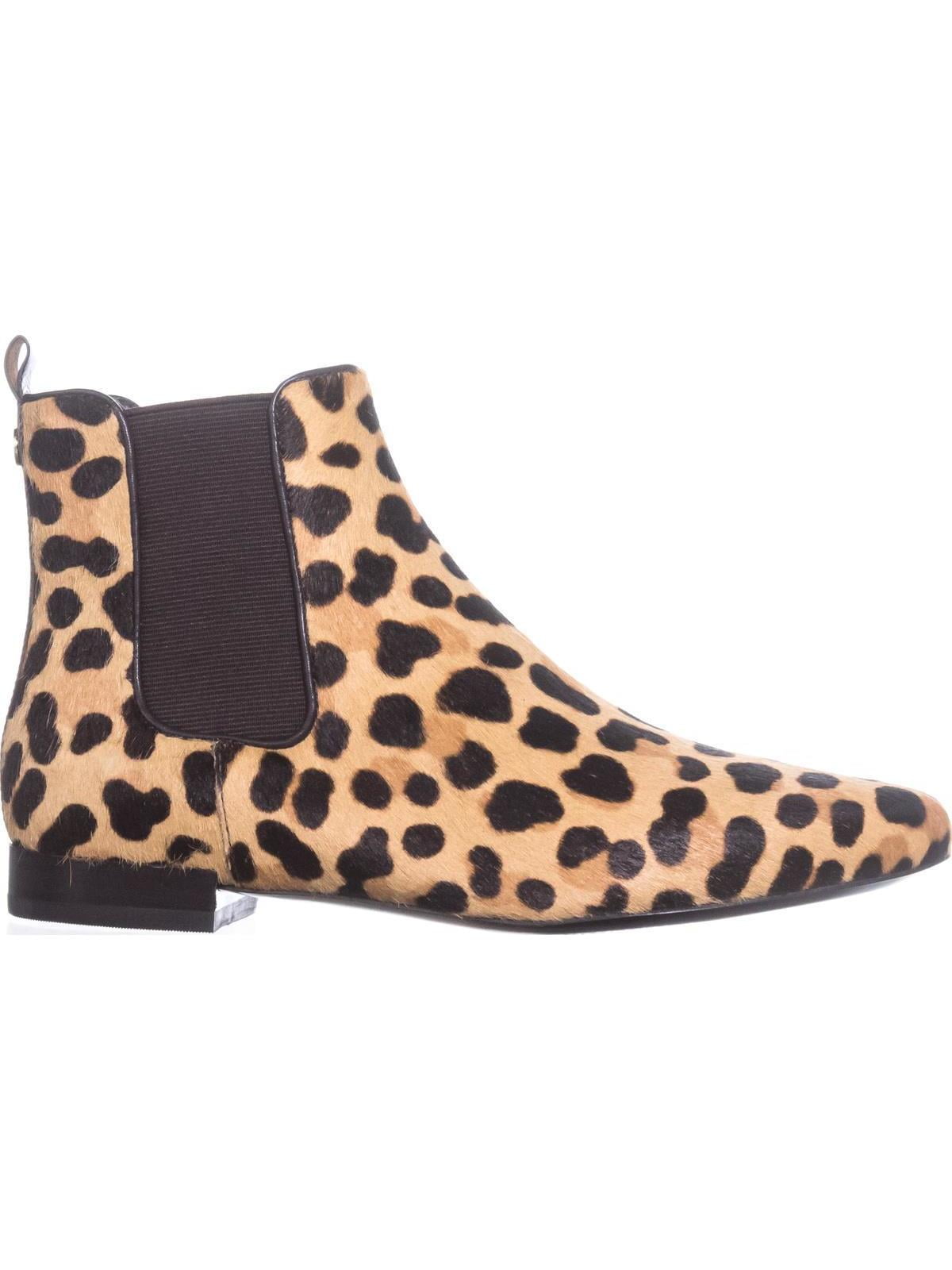 tory burch leopard ankle boots