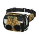 thumbnail image 2 of Fotbe Pineapple With Black Glasses Cangurera Cuadrada con Estampado de Doble Capa, Bolsa de Cintura Ajustable Mini para Hombres y Mujeres, 2 of 9