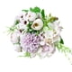 thumbnail image 2 of Adorno floral de imitación para bodas, ideal para fotografía, decoración del hogar. Carrito metálico con ruedas, base de madera, diseño de 2 niveles, plegable y portátil. Flores de resina de, 2 of 9