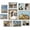 Gray, variant on HearthHarmony 10 Pack Picture Frames Collage Wall Decor for Mounting or Tabletop Display, Photo Gallery Frame Set for Family, Multi Sizes Including 8x10, 5x7, 4x6, Brown
