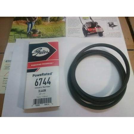 DR WALK BEHIND MOWER BELT 3/8 X 44 + TRIMMER LINE air filter SPARK PLUG 6744 - 4 mm / .158 5 pounds