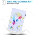 thumbnail image 2 of Cute Cartoon Case for 2021 Samsung Galaxy Tab A8 10.5" (SM-X200 or SM-X205) - Flip Lightweight Wallet Case with Stand / Card Holders, Protective Leather Fold Stand Cover (Baby Unicorn), 2 of 5