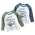 thumbnail image 5 of Esaierr Kids Baby Unisex T-Shirts for Boys Girls Long Sleeve Spring Fall Activities Cotton Undershirts 1-9Y Toddler T-Shirt Underlay Clothing, 5 of 6