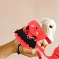 thumbnail image 3 of Minkissy 1 Set Ferret Leash and Harness  Themed Plush Material Adjustable for Rabbits Hamsters Cats, 3 of 7