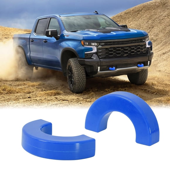 Fundas de enganche para remolque BESTZHEYU, 2 unidades, azules, aptas para Chevy Silverado 1500 2007-2024