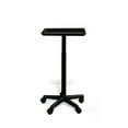thumbnail image 2 of Trelavi Service Tray Rolling Adjustable Multi-Use for Hair Coloring, Tinting, Styling, Salon Service Tray Tattoo Facial Spa Organizing Tray, Black, 2 of 3