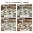 thumbnail image 7 of ODIKA 5'x7' Washable Area Rug Patchwork Spotted Blocks Southwestern Stripe Border Geometric Abstract Refined for Small Living Room, Bedroom, Easy Care, Non-Shedding, Pet Friendly, 7 of 7