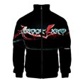 thumbnail image 3 of Chaqueta con estampado 3D de graffiti de colores a la moda para hombre, abrigo de manga larga con patrón de hip hop, chaqueta holgada de calle de otoño, chaquetas con cremallera para niños, 3 of 5