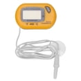 thumbnail image 1 of Mini High Precision Fish Tank Digital Thermometer Creative Aquarium Thermometer Durable Waterproof Thermometer (Yellow), 1 of 4