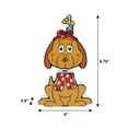 thumbnail image 3 of The Grinch Who Stole Christmas Max The Dog Chunky Wood Bobblehead Décor, 6.5" Tall, Brown, 3 of 5