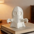 thumbnail image 4 of Dserhfy Halloween Mini Ghost Cover Cap for Trailer Coupling Glow-in-The-Dark Car Trailer Hitch Ball Cover for Towing Truck RV Accessories, 4 of 4